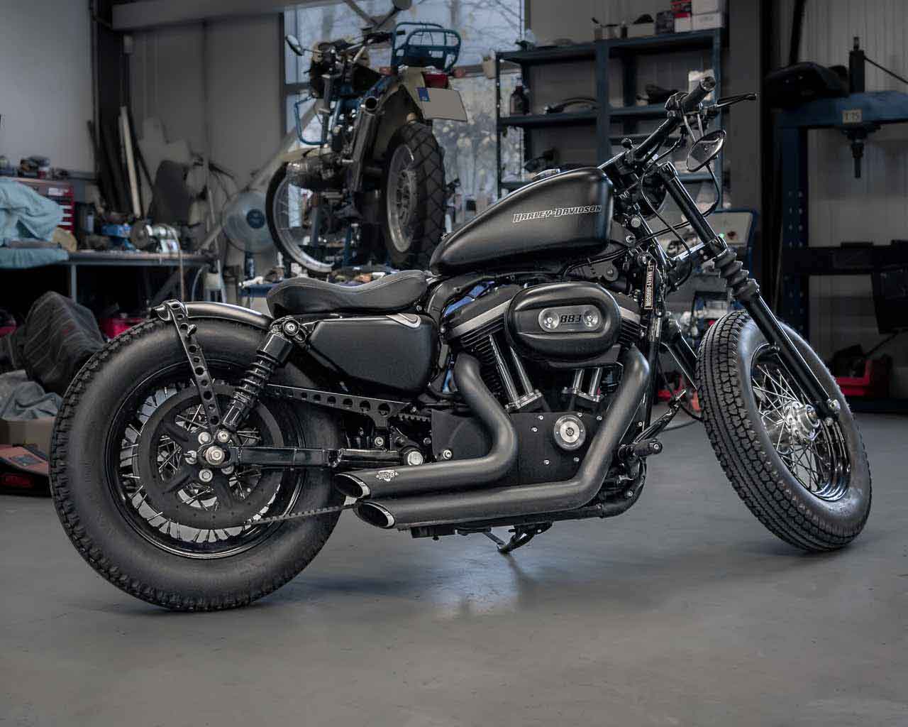 Harley Davidson Custom Bike Werkstatt