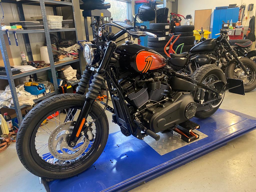 Harley Davidson Werkstatt