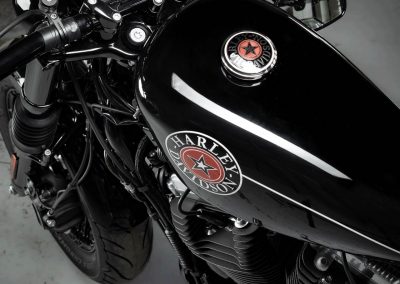 Harley Sportster Tank Lackierung