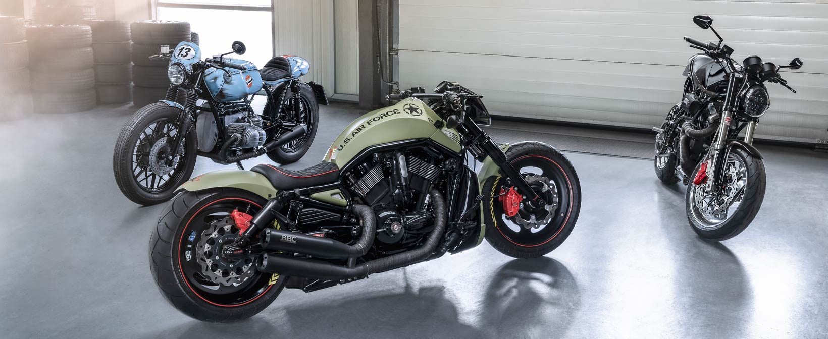 Bullock Custom Bikes / Harley, BMW